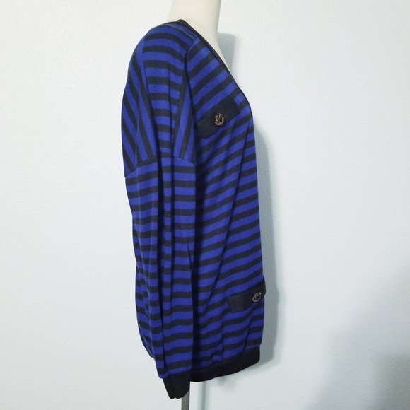 Vintage 80's Retro Striped Sweater - Picture 4 of 6